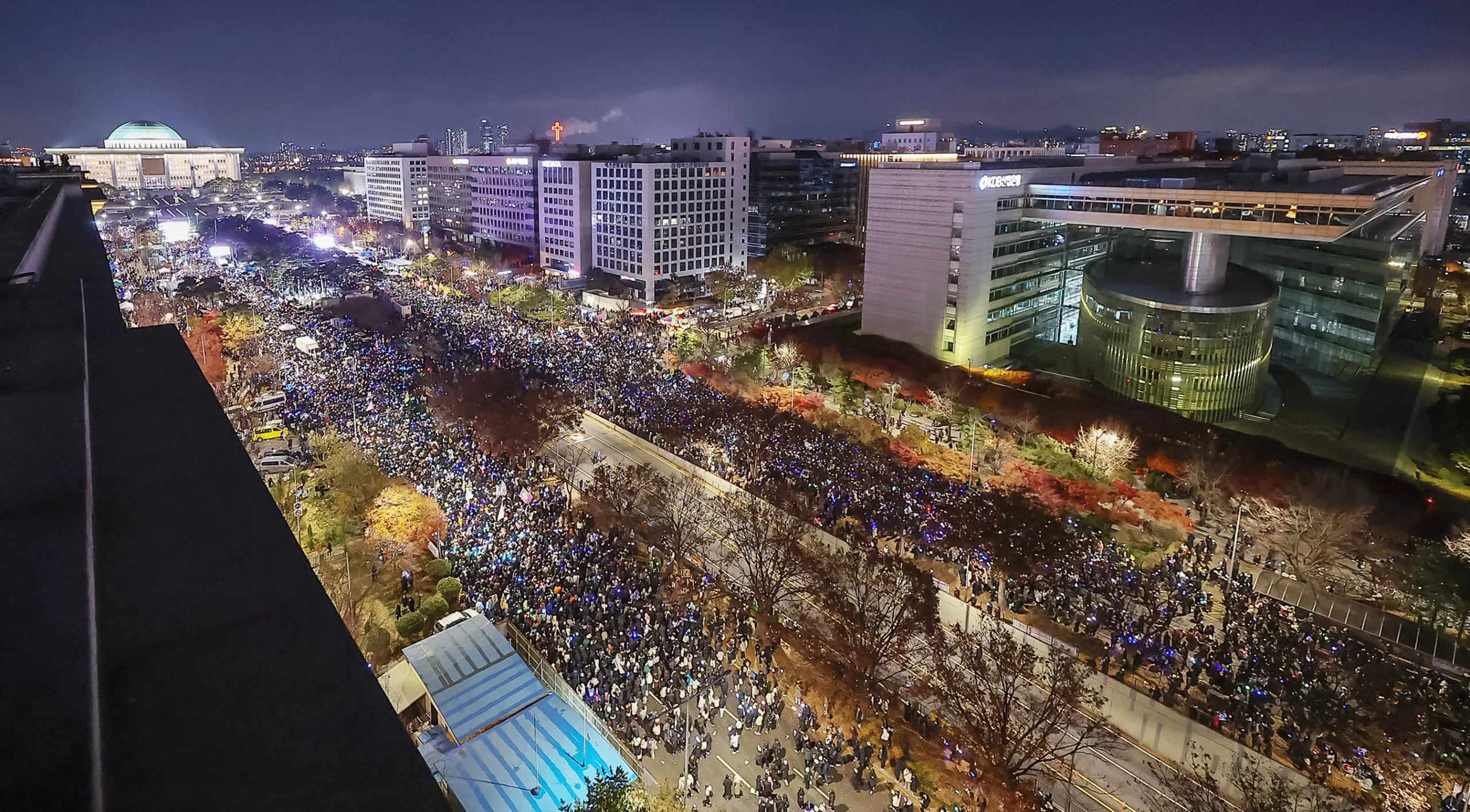 다시 열린 퇴진광장: 12월 7일 여의도 집회 현장 스케치